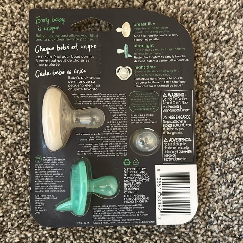 Pacifiers 3 pack - Picture 2 of 2